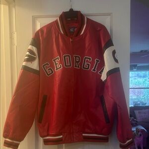 Georgia Red Varsity Jacket